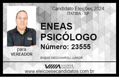 Candidato ENEAS PSICÓLOGO 2024 - ITATIBA - Eleições