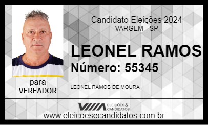 Candidato LEONEL RAMOS 2024 - VARGEM - Eleições