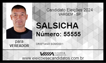 Candidato SALSICHA 2024 - VARGEM - Eleições