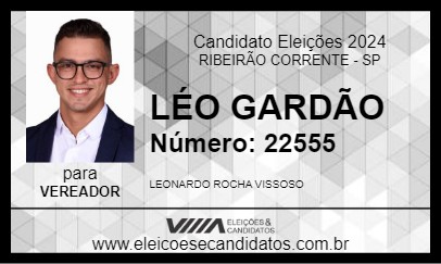 Candidato LÉO GARDÃO 2024 - RIBEIRÃO CORRENTE - Eleições