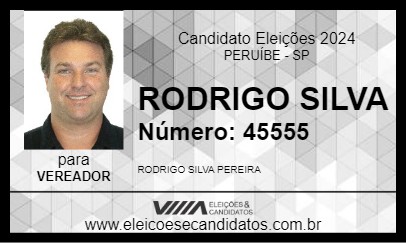 Candidato RODRIGO SILVA 2024 - PERUÍBE - Eleições