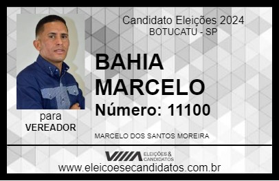 Candidato BAHIA MARCELO 2024 - BOTUCATU - Eleições