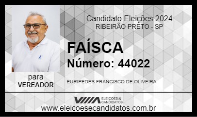 Candidato FAÍSCA 2024 - RIBEIRÃO PRETO - Eleições