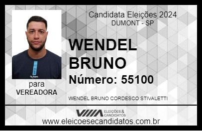 Candidato WENDEL BRUNO 2024 - DUMONT - Eleições