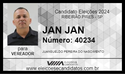 Candidato JAN JAN 2024 - RIBEIRÃO PIRES - Eleições