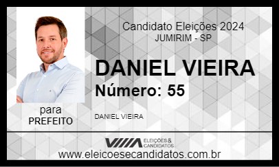 Candidato DANIEL VIEIRA 2024 - JUMIRIM - Eleições