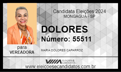 Candidato DOLORES 2024 - MONGAGUÁ - Eleições