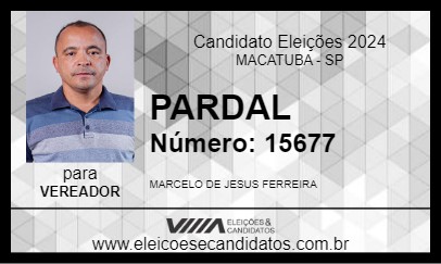 Candidato PARDAL 2024 - MACATUBA - Eleições