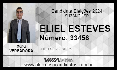 Candidato ELIEL ESTEVES 2024 - SUZANO - Eleições