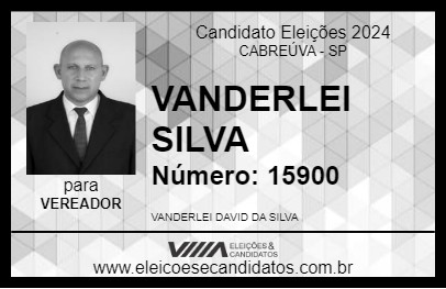 Candidato VANDERLEI SILVA 2024 - CABREÚVA - Eleições