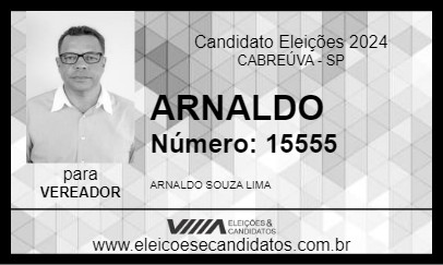 Candidato ARNALDO 2024 - CABREÚVA - Eleições