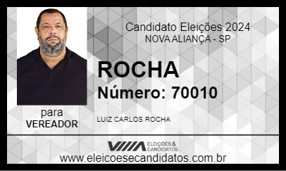 Candidato ROCHA 2024 - NOVA ALIANÇA - Eleições