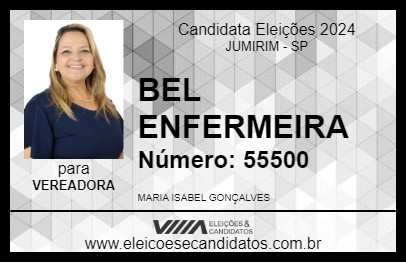 Candidato BEL ENFERMEIRA 2024 - JUMIRIM - Eleições