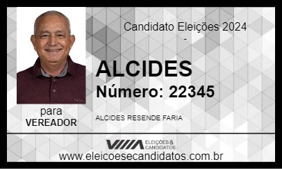 Candidato ALCIDES 2024 - PATROCÍNIO PAULISTA - Eleições