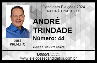 Candidato ANDRÉ TRINDADE 2024 - RIBEIRÃO PRETO - Eleições