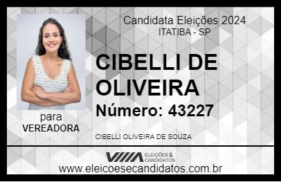 Candidato CIBELLI DE OLIVEIRA 2024 - ITATIBA - Eleições