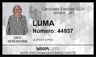 Candidato LUMA 2024 - ARARAS - Eleições