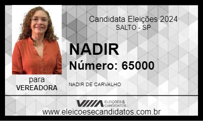 Candidato NADIR 2024 - SALTO - Eleições