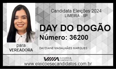 Candidato DAY DO DOGÃO 2024 - LIMEIRA - Eleições