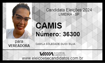 Candidato CAMIS 2024 - LIMEIRA - Eleições