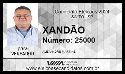 Candidato XANDÃO 2024 - SALTO - Eleições