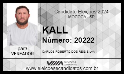 Candidato KALL 2024 - MOCOCA - Eleições