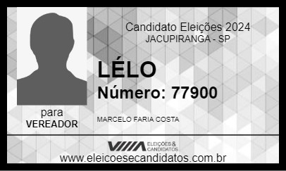 Candidato LÉLO 2024 - JACUPIRANGA - Eleições