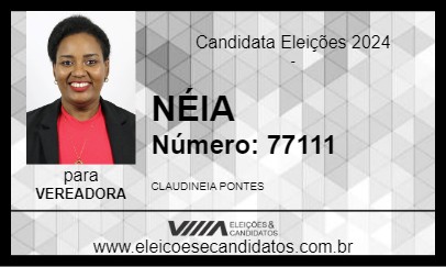 Candidato NÉIA 2024 - JACUPIRANGA - Eleições