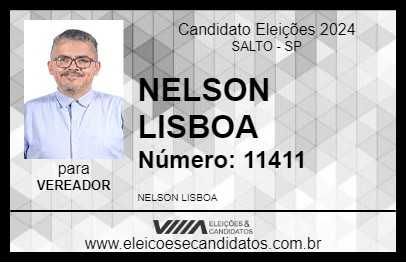 Candidato NELSON LISBOA 2024 - SALTO - Eleições