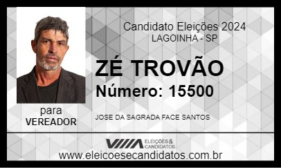 Candidato ZÉ TROVÃO 2024 - LAGOINHA - Eleições