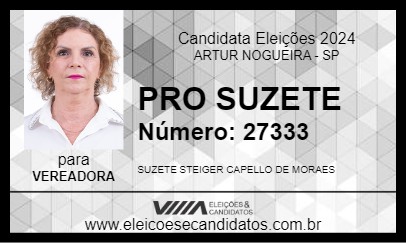 Candidato PRO SUZETE 2024 - ARTUR NOGUEIRA - Eleições