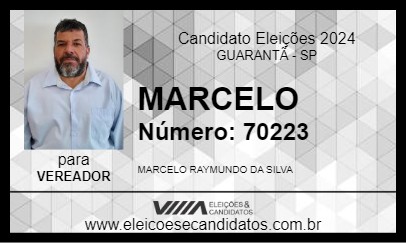 Candidato MARCELO 2024 - GUARANTÃ - Eleições