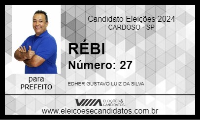 Candidato RÉBI 2024 - CARDOSO - Eleições