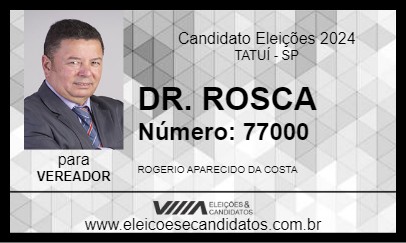 Candidato DR. ROGÉRIO ROSKA 2024 - TATUÍ - Eleições