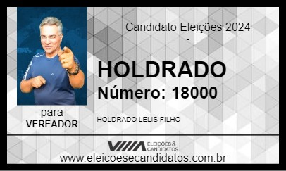 Candidato HOLDRADO 2024 - SÃO JOÃO DA BOA VISTA - Eleições