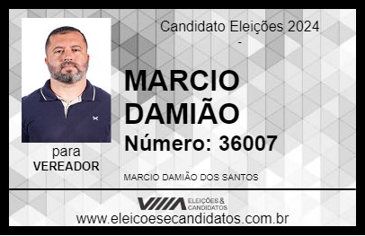 Candidato MARCIO DAMIÃO 2024 - SALTO - Eleições