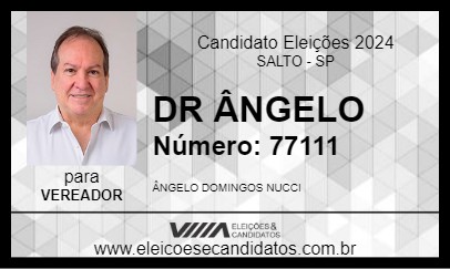 Candidato DR ÂNGELO 2024 - SALTO - Eleições