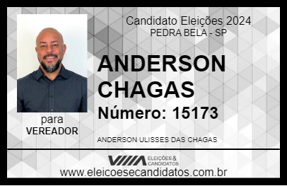 Candidato ANDERSON CHAGAS 2024 - PEDRA BELA - Eleições