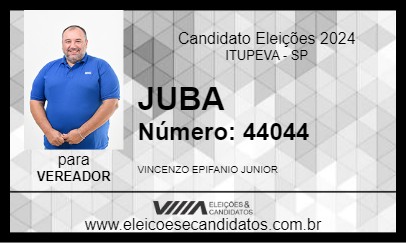 Candidato JUBA 2024 - ITUPEVA - Eleições