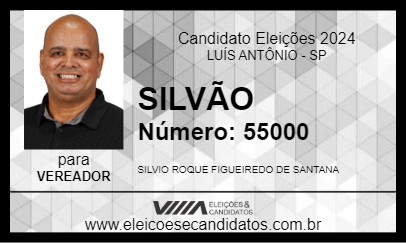 Candidato SILVÃO 2024 - LUÍS ANTÔNIO - Eleições