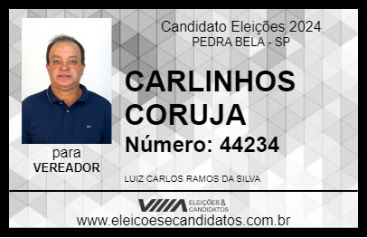 Candidato CARLINHOS CORUJA 2024 - PEDRA BELA - Eleições