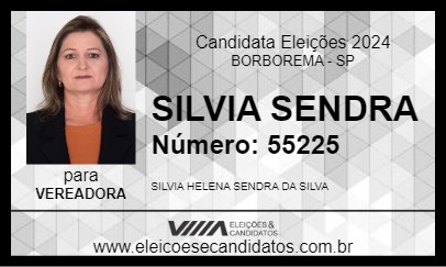 Candidato SILVIA SENDRA 2024 - BORBOREMA - Eleições