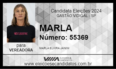 Candidato MARLA 2024 - GASTÃO VIDIGAL - Eleições