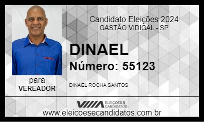 Candidato DINAEL 2024 - GASTÃO VIDIGAL - Eleições