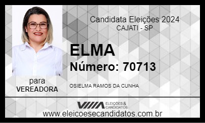 Candidato ELMA 2024 - CAJATI - Eleições