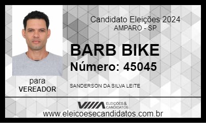 Candidato BARB BIKE 2024 - AMPARO - Eleições