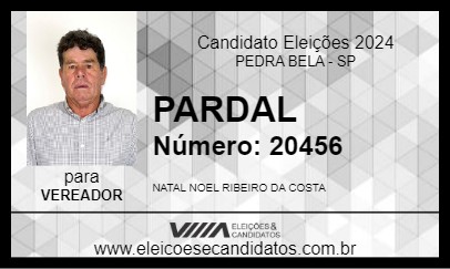 Candidato PARDAL 2024 - PEDRA BELA - Eleições