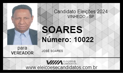 Candidato SOARES 2024 - VINHEDO - Eleições