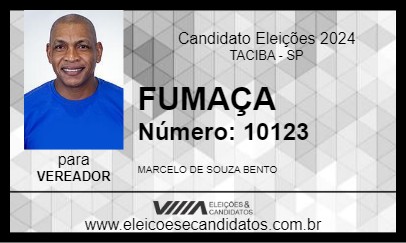 Candidato FUMAÇA 2024 - TACIBA - Eleições