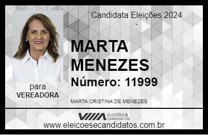 Candidato MARTA MENEZES 2024 - BADY BASSITT - Eleições